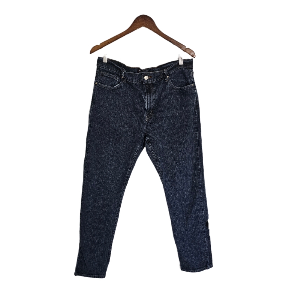 Michael Kors Grant Classic Fit Dark Blue Straight Jeans